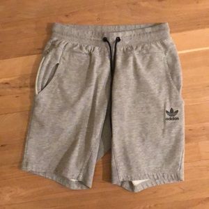 Adidas Mens Gray Shorts